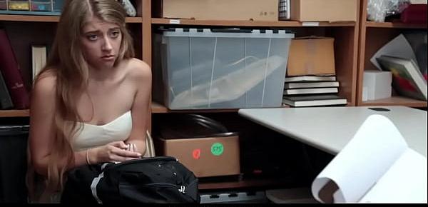  Dirty Teen Strip Searched and Fucked For Shoplifting